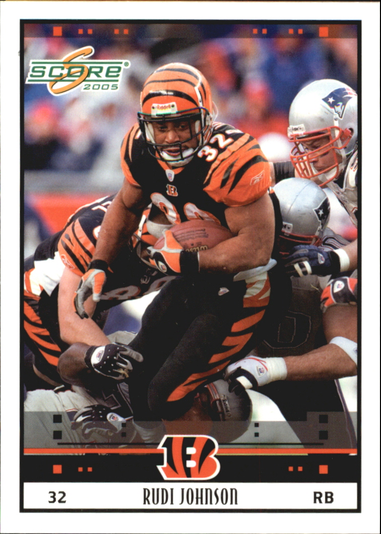 2005 Score Glossy #61 Rudi Johnson