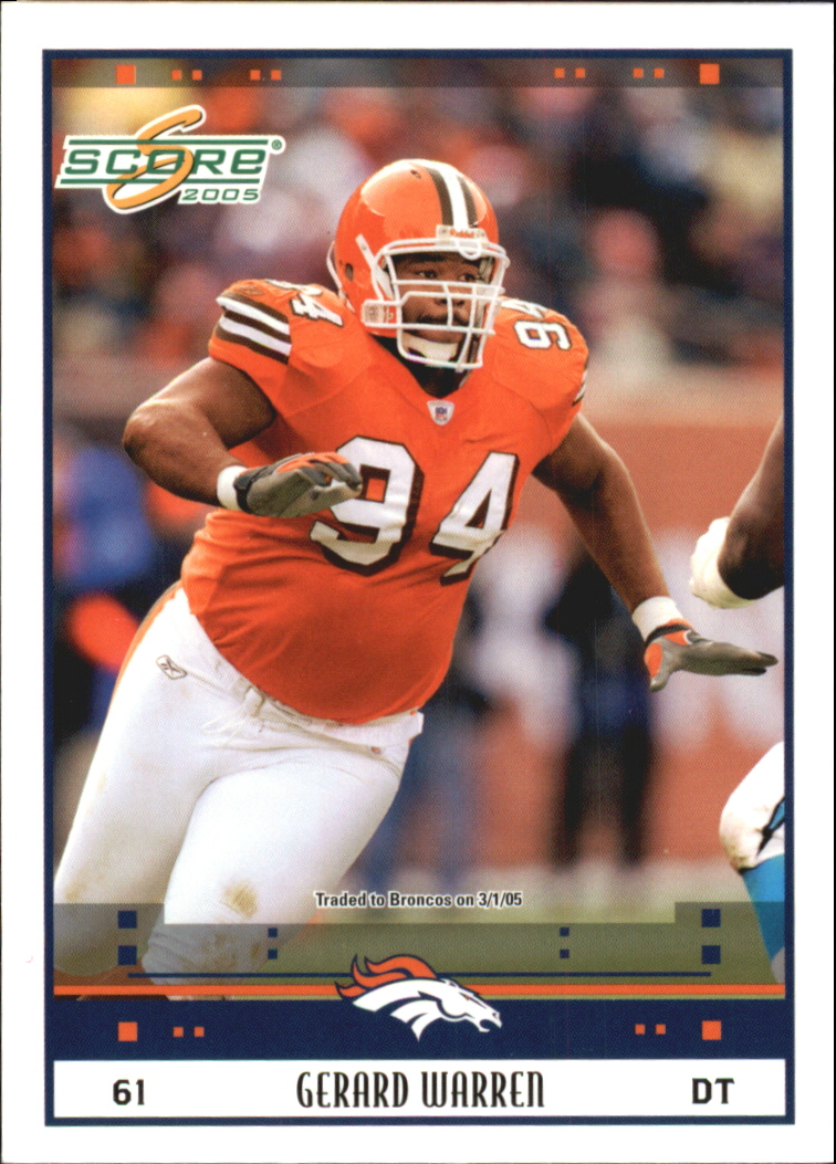 2005 Score Glossy #67 Gerard Warren