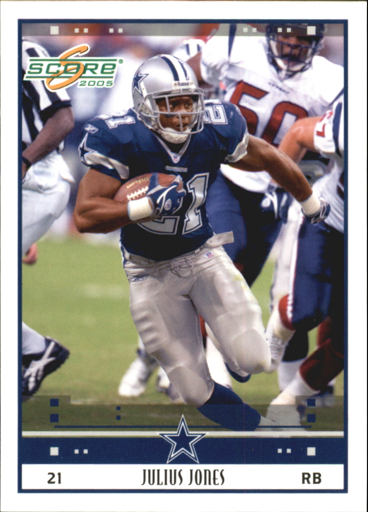 2005 Score Glossy #74 Julius Jones