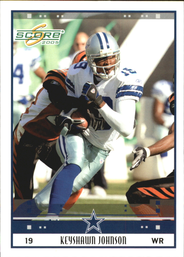 2005 Score Glossy #75 Keyshawn Johnson