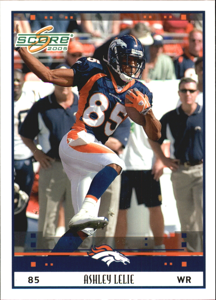 2005 Score Glossy #82 Ashley Lelie