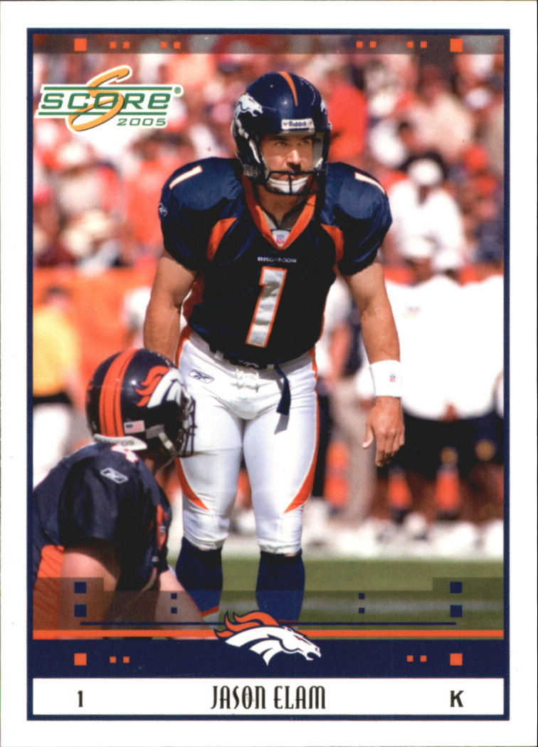 2005 Score Glossy #86 Jason Elam