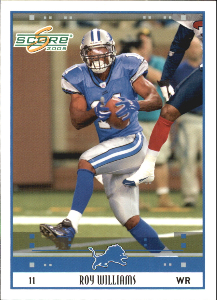 2005 Score Glossy #96 Roy Williams WR