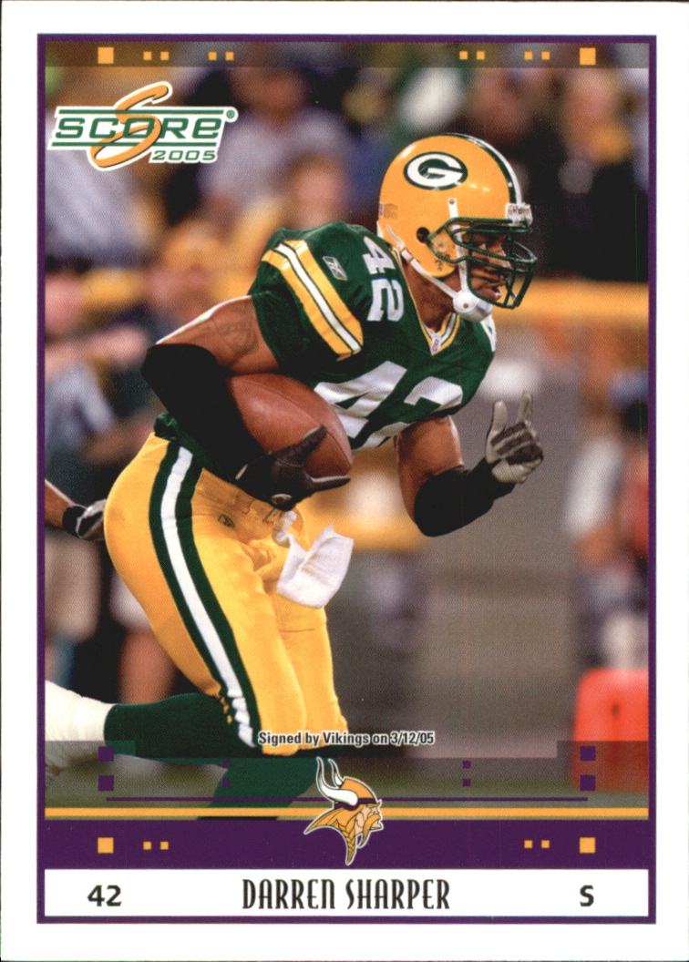 2005 Score Glossy #103 Darren Sharper