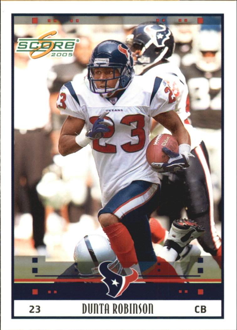 2005 Score Glossy #114 Dunta Robinson