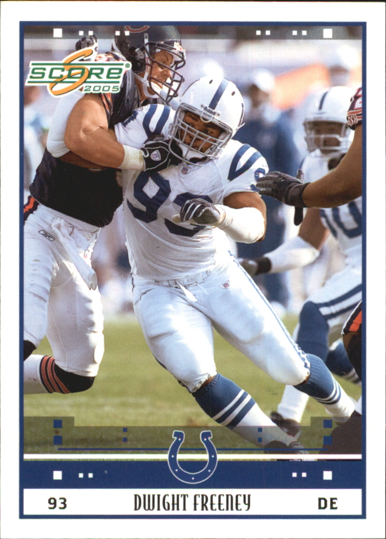 2005 Score Glossy #120 Dwight Freeney