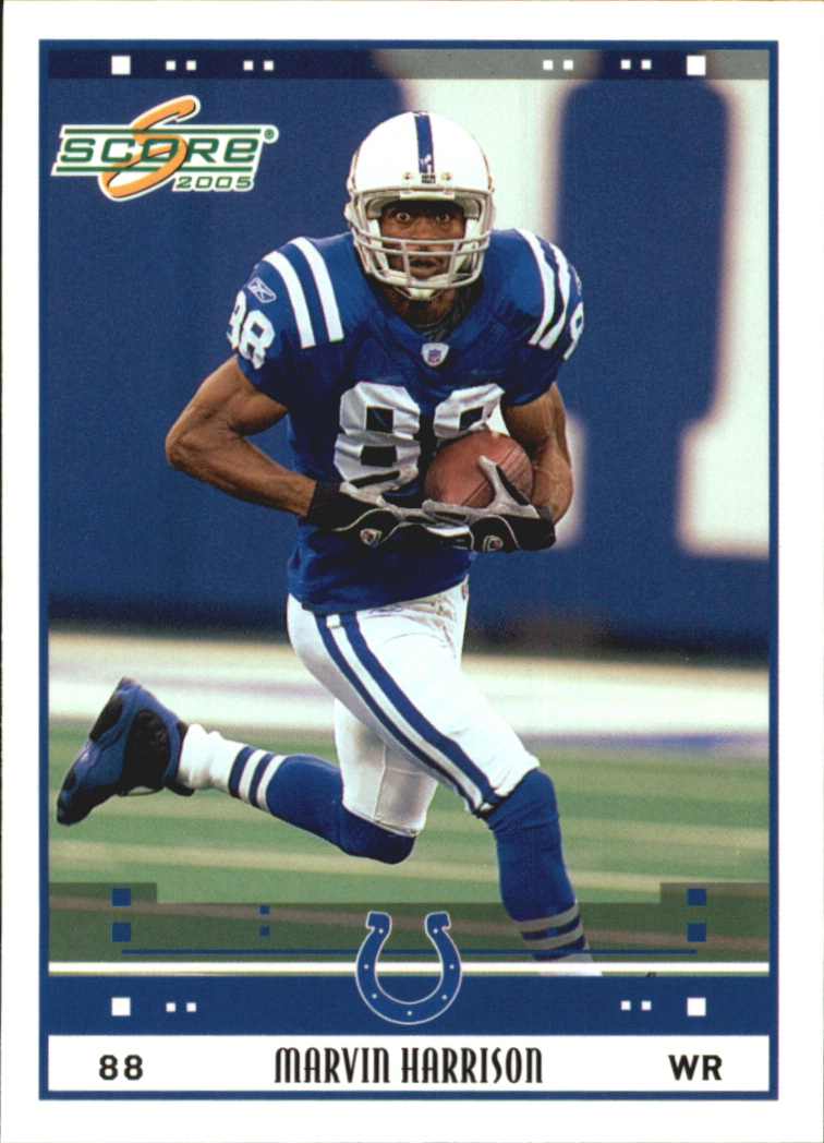 2005 Score Glossy #123 Marvin Harrison
