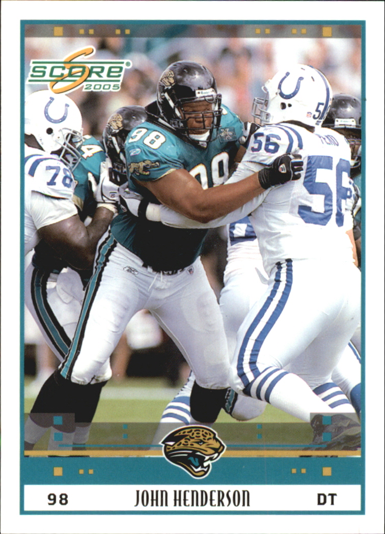 2005 Score Glossy #133 John Henderson