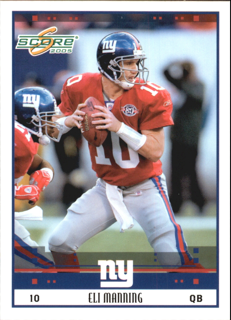 2005 Score Glossy #184 Eli Manning
