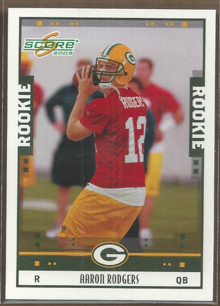 2005 Score Glossy #352 Aaron Rodgers
