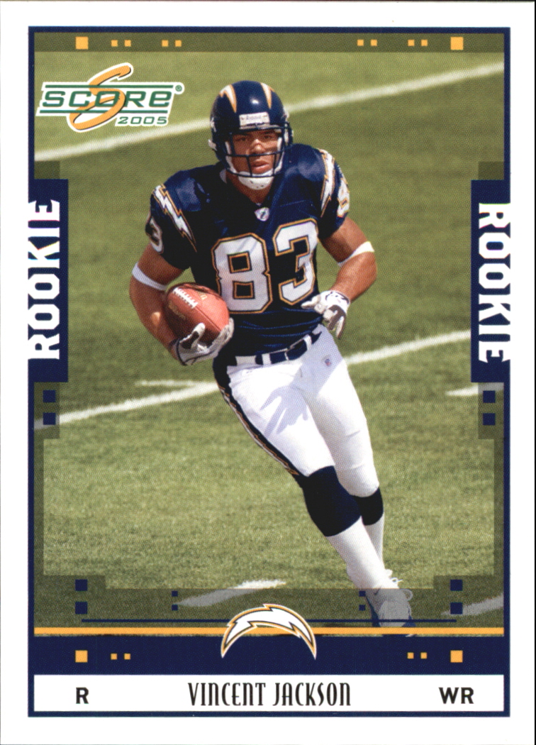 2005 Score Glossy #366 Vincent Jackson