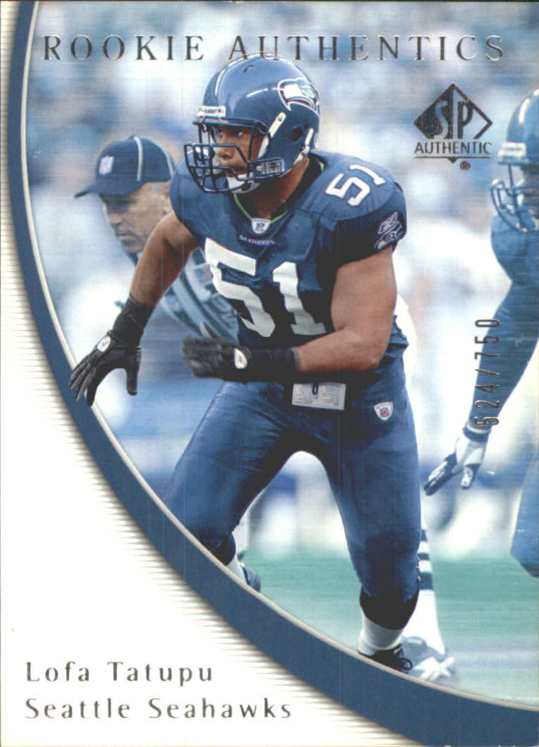 2005 SP Authentic #147 Lofa Tatupu RC