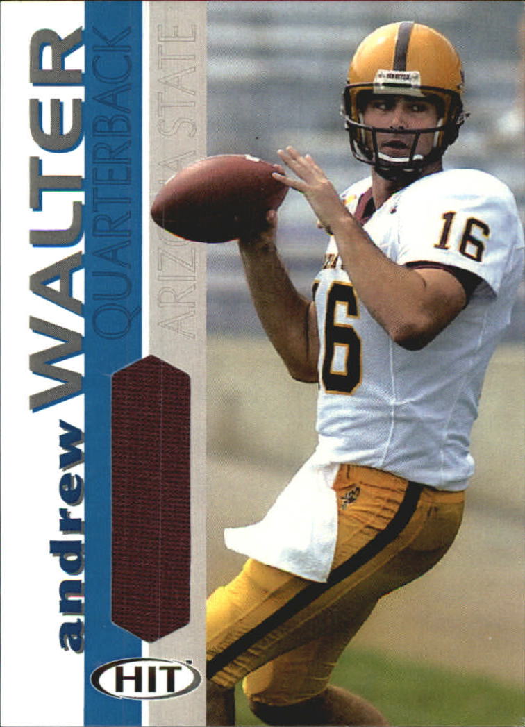 2005 SAGE HIT Jerseys #AW Andrew Walter