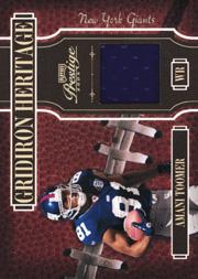 2005 Playoff Prestige Gridiron Heritage Jerseys #GH19 Amani Toomer