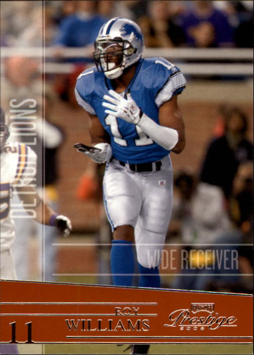 2006 Playoff Prestige #54 Roy Williams WR