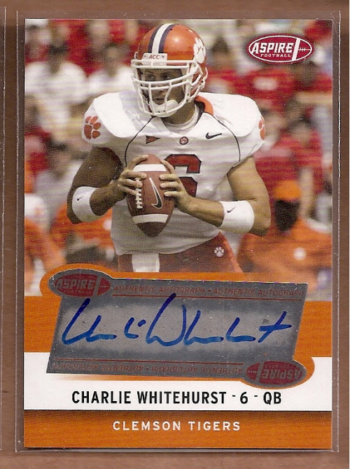 2006 Aspire Autographs #20A Charlie Whitehurst