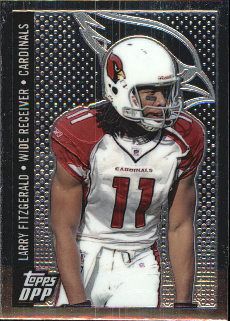 2006 Topps Draft Picks and Prospects Chrome Black #12 Larry Fitzgerald