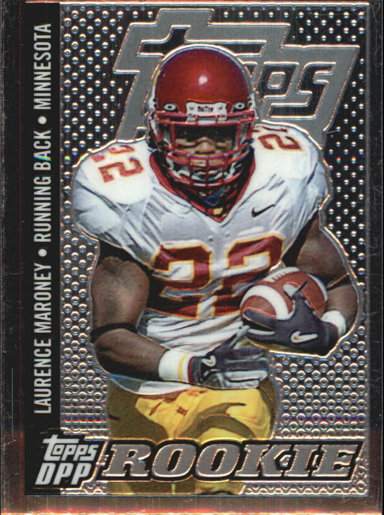 2006 Topps Draft Picks and Prospects Chrome Black #119 Laurence Maroney