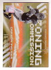 2006 Donruss Elite Zoning Commission Gold #4 Carson Palmer