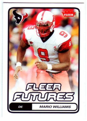 2006 Fleer #169 Mario Williams RC