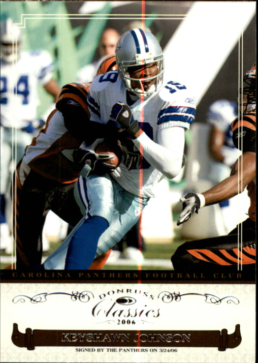 2006 Donruss Classics #29 Keyshawn Johnson