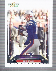 2006 Score #162 Tom Brady