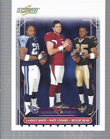 2006 Score #330 LenDale White/Matt Leinart/Reggie Bush