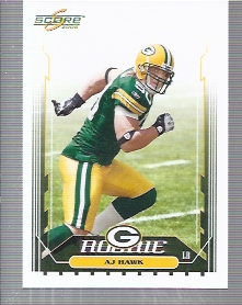2006 Score #373 A.J. Hawk RC