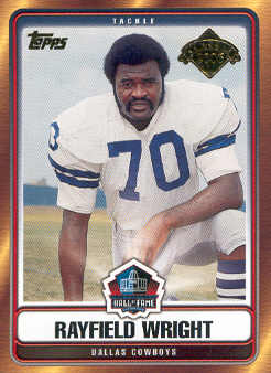 2006 Topps Hall of Fame Tribute #RWR Rayfield Wright front image