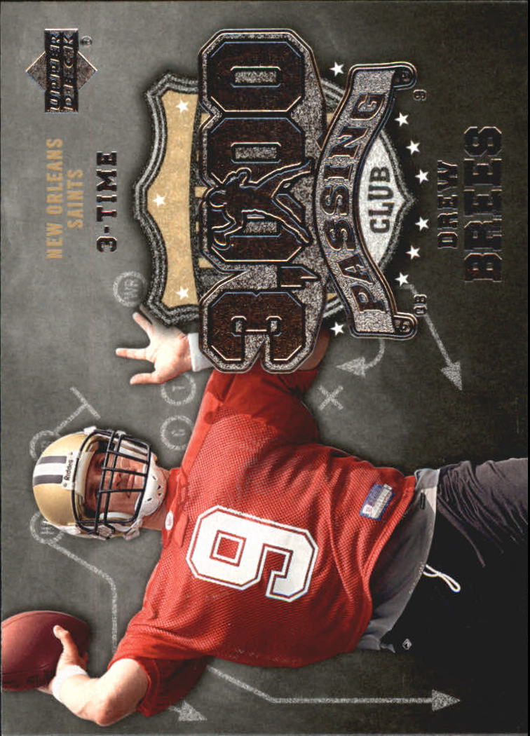 2006 Upper Deck 3000 Yard Passing Club #3KPBR Drew Brees