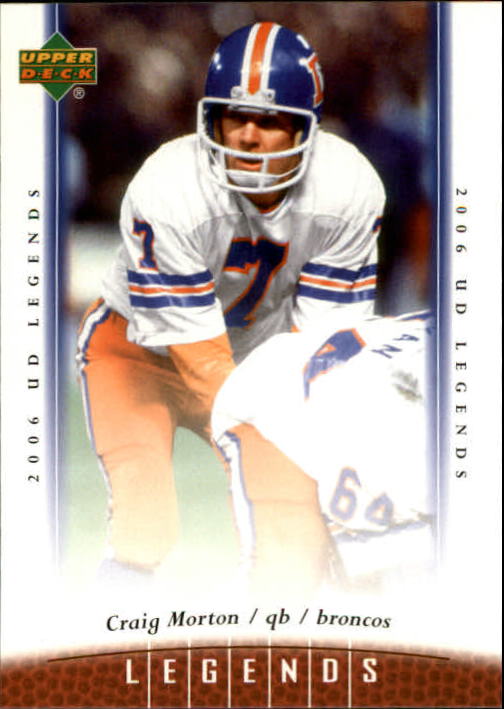 2006 Upper Deck Legends #14 Craig Morton