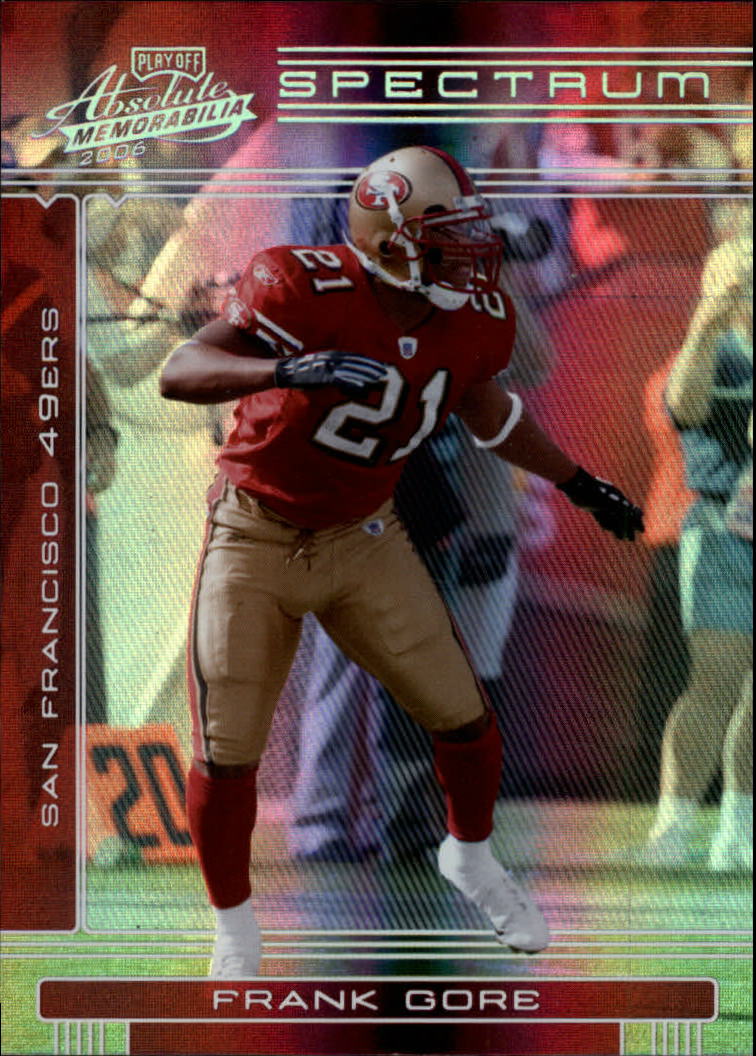 2006 Absolute Memorabilia Spectrum Silver #129 Frank Gore