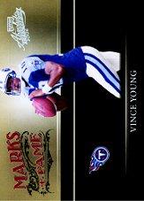 2006 Absolute Memorabilia Marks of Fame Silver #26 Vince Young