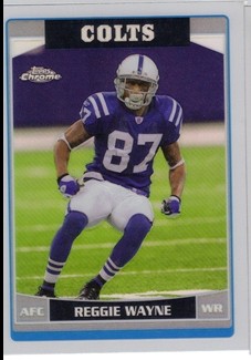 2006 Topps Chrome Refractors #41 Reggie Wayne
