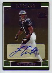 2006 Topps Chrome Rookie Autographs #257 Jason Avant D