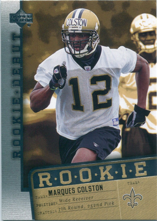 2006 Upper Deck Rookie Debut #162 Marques Colston RC