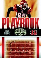 2006 Donruss Gridiron Gear Playbook HoloGold #2 Chad Johnson