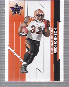 2006 Leaf Rookies and Stars #23 Rudi Johnson