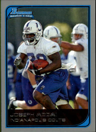 2006 Bowman #120 Joseph Addai RC