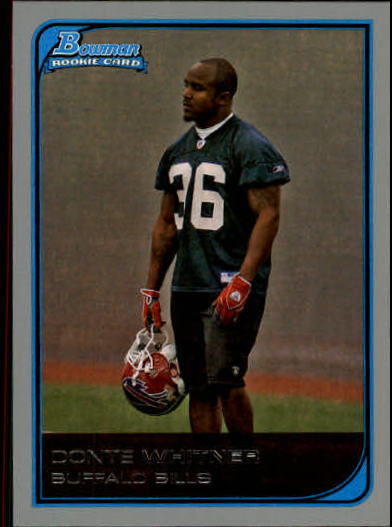 2006 Bowman #151 Donte Whitner RC