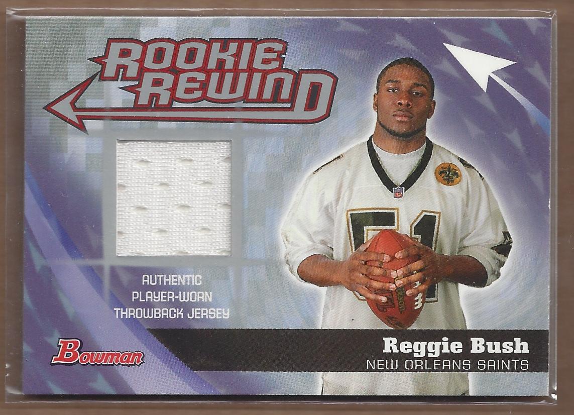 2006 Bowman Rookie Rewind Jerseys #BRRRB Reggie Bush B
