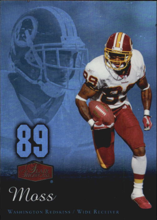 2006 Flair Showcase #100 Santana Moss
