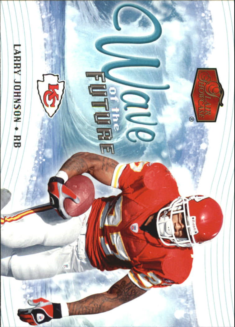 2006 Flair Showcase Wave of the Future #WOTF15 Larry Johnson