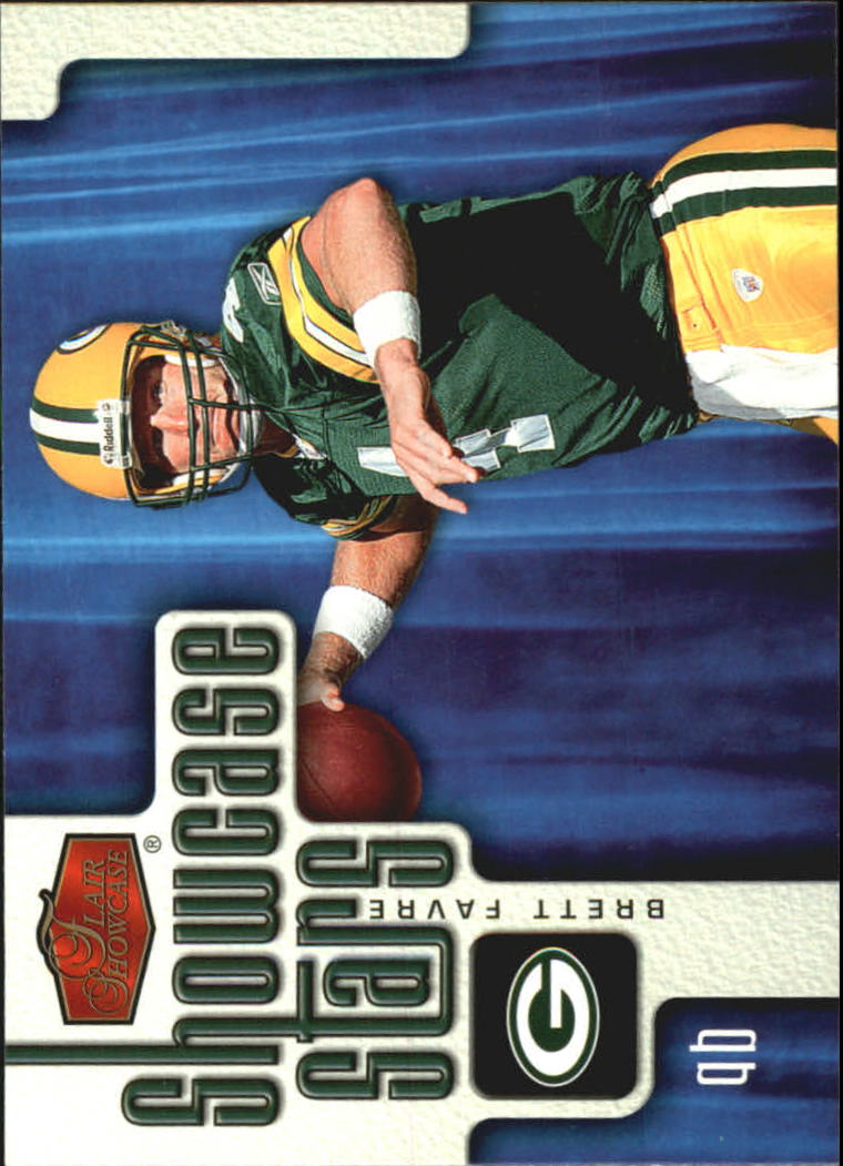 2006 Flair Showcase Showcase Stars #SS2 Brett Favre