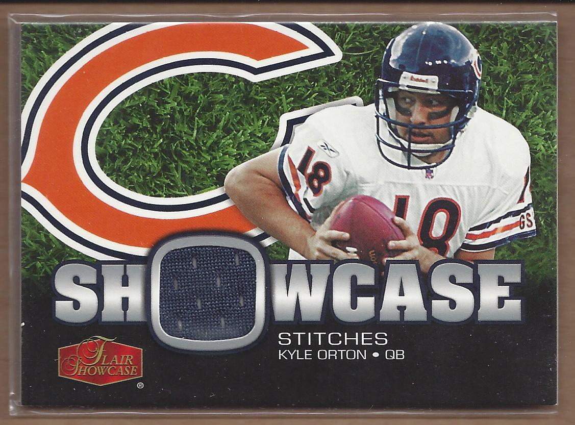 2006 Flair Showcase Showcase Stitches Jersey #SHSKO Kyle Orton