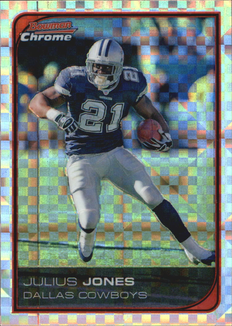 2006 Bowman Chrome Xfractors #178 Julius Jones