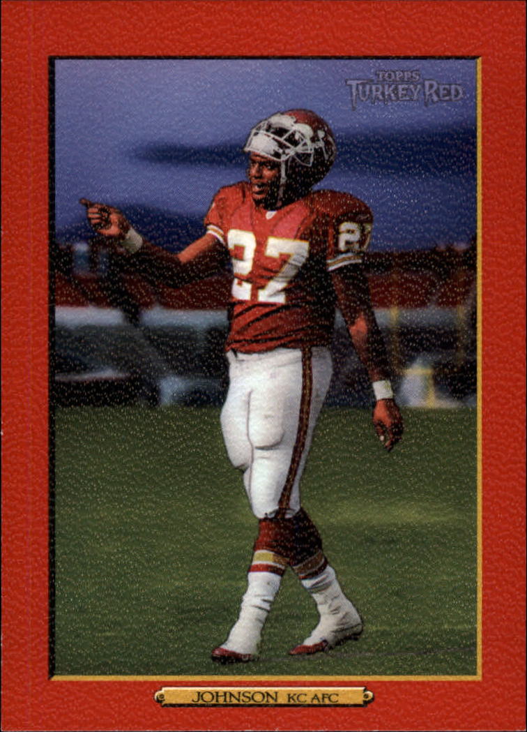 2006 Topps Turkey Red Red #308A Larry Johnson/(purple sky)