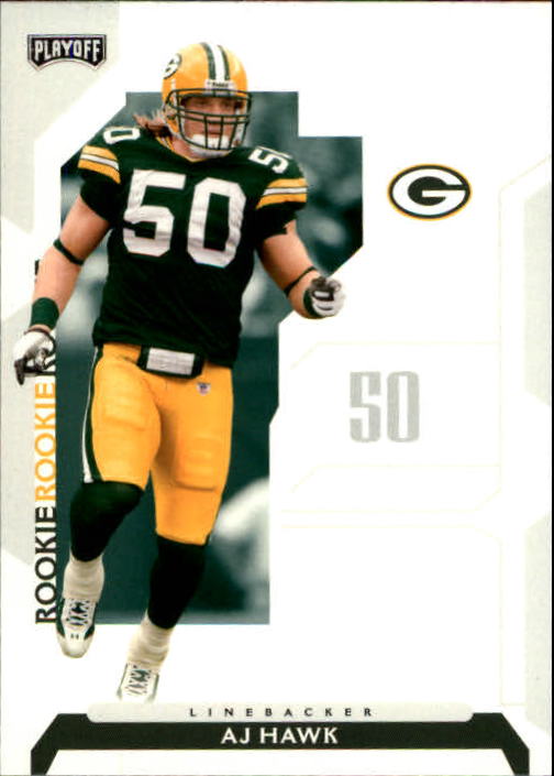 2006 Playoff NFL Playoffs #82 A.J. Hawk RC