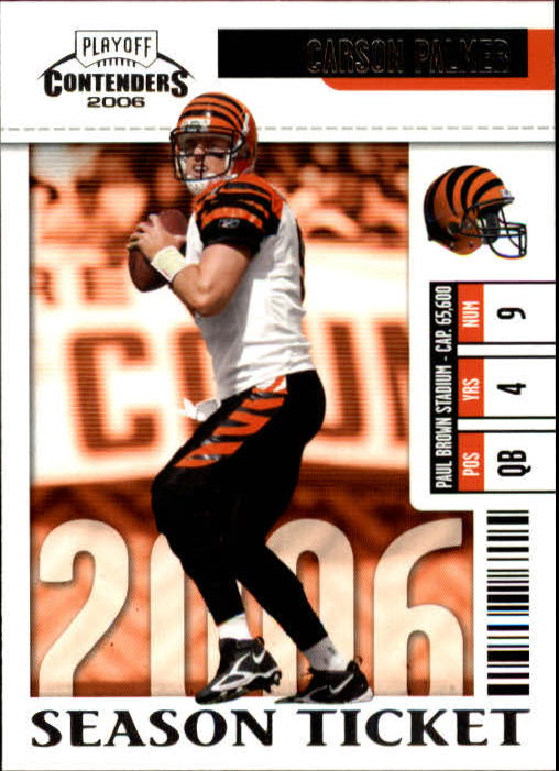 2006 Playoff Contenders #18 Carson Palmer