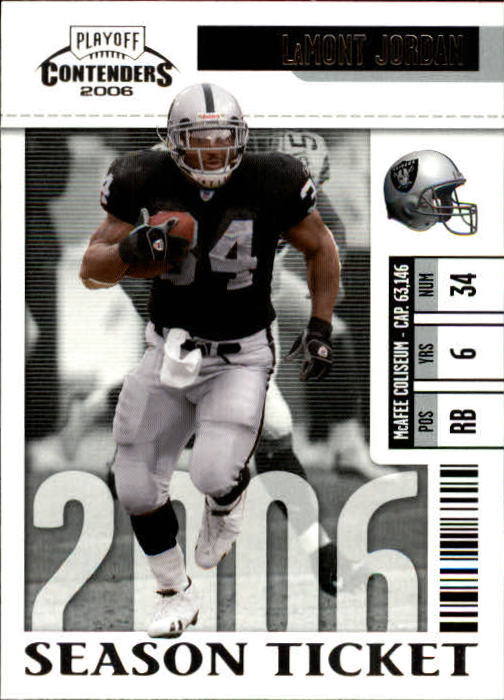 2006 Playoff Contenders #71 LaMont Jordan